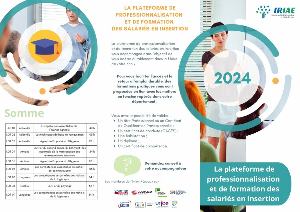 thumbnail of Brochure formation Somme 2024