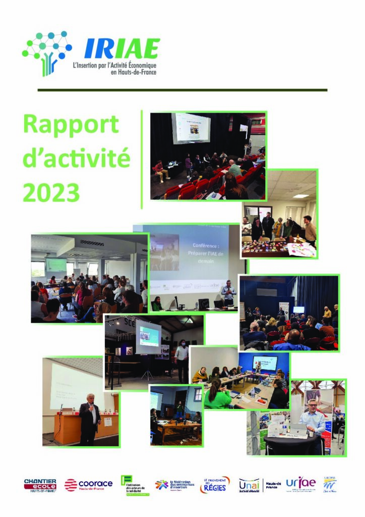 thumbnail of Rapport d’activité IRIAE HdeF 2023